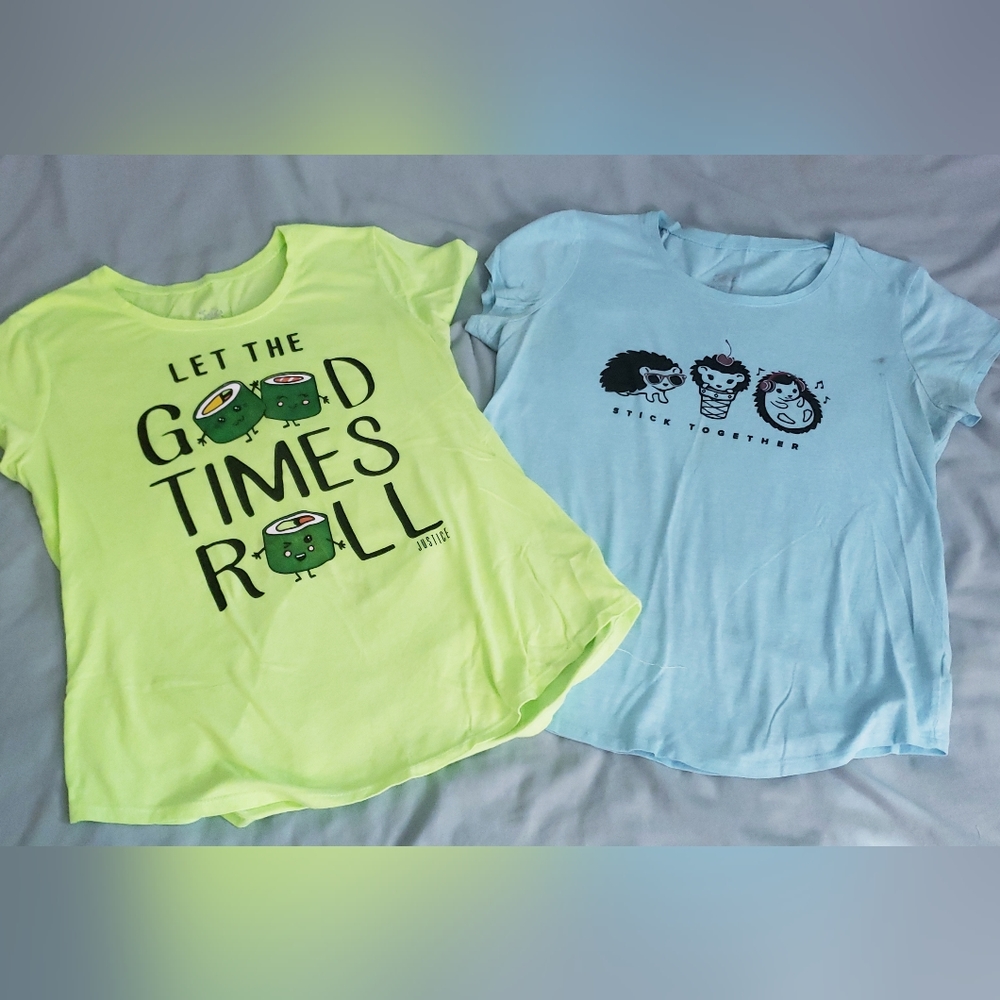 Original Justice Girls Shirts Size 20 Plus